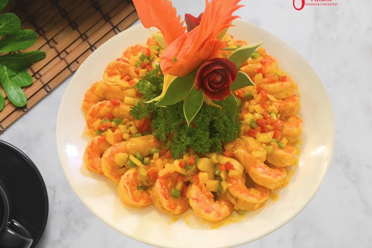 Tôm Sauce Trứng Muối